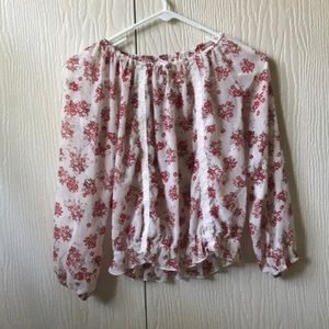 Size medium floral shirt